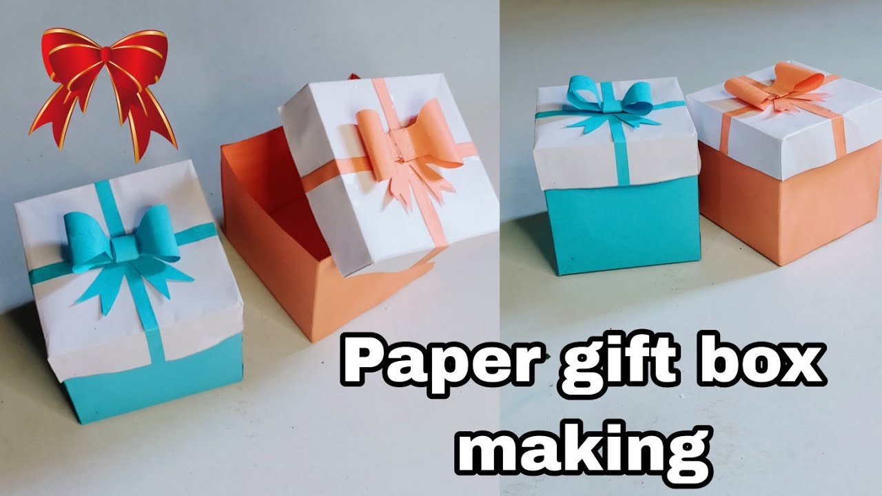 Paper gift box making ideas/paper gift box/gift box makinggiftbox 