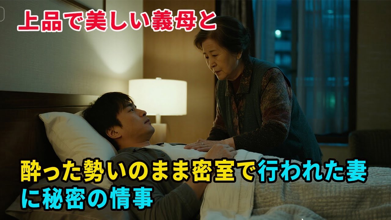 【大人の事情】綺麗な義母が酔った勢いでボクを誘惑し…