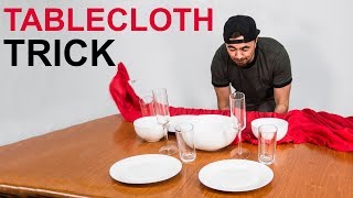 Learn to Do the Tablecloth Trick in 7 Seconds