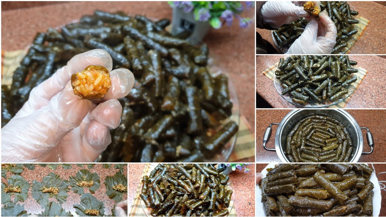 ليه تلفية ورقة ورقة لما ممكن تلفى ٢٠ ورقة مرة واحدة  /اكل_صيامى_مطبخ_سنيوريتا