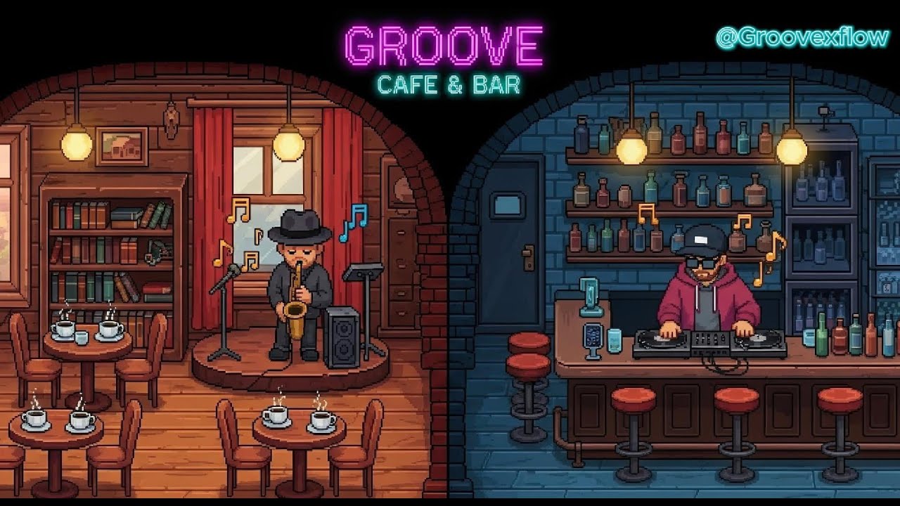 Chill Jazz Groove Music – Relax, Study, Work, Coffee Time I Groovexflow