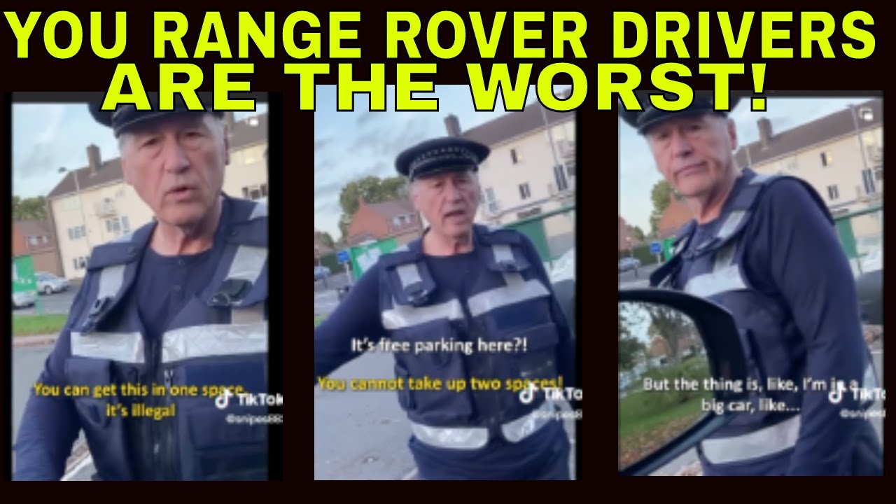 TRAFFIC WARDEN LOSES IT WITH PRIVILEGED RANGE ROVER DRIVER | FULL ...