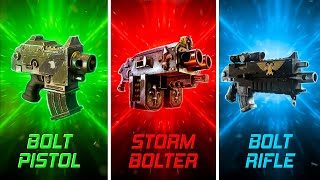 EVERY SINGLE Boltgun Type/Variant Explained!