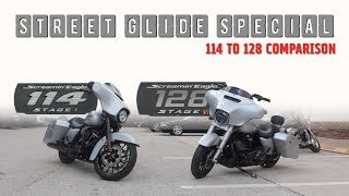128 Street Glide Special (FLHXS) | 114 to 128 Cubic Inches