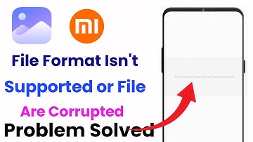 How To Fix File Format Isn