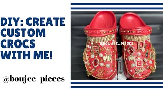 DIY: CUSTOM BLING CROCS: DESIGNER JIBBITZ