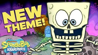 NEW Halloween Theme Song!  SpongeBob