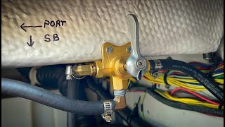 Installing a dual fuel tank valve