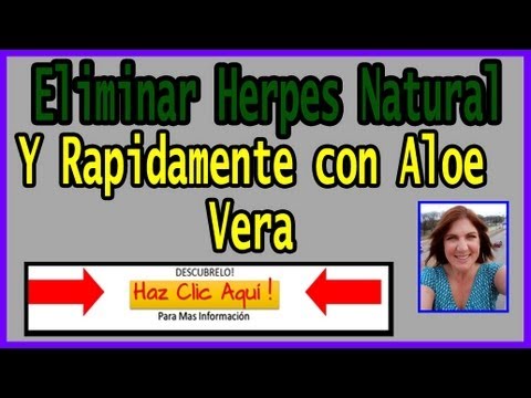 como eliminar el herpes genital definitivamente Como Eliminar el Herpes Genital Naturalmente Con Aloe Vera Hombres y Mujeres