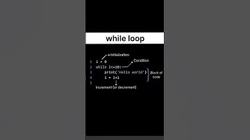 While loop in python #coding #subscribe #viral