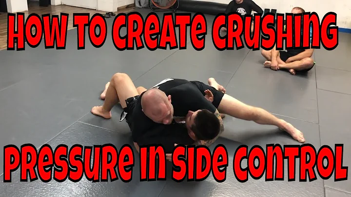 How to create crushing pressure from side control