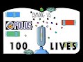 Among Us 100 lives marble race in Algodoo #4 \ Marble Race King