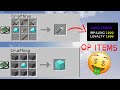Beating Minecraft, But You Can Craft SUPER OP Items ...(Hindi)