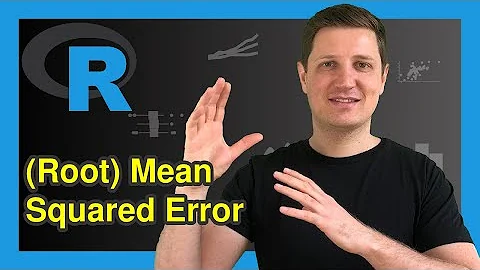 Calculate (Root) Mean Squared Error in R (Examples) | MSE & RMSE | predict & sqrt | Metrics Package