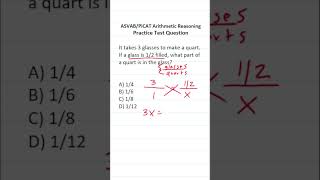 ASVAB/PiCAT Arithmetic Reasoning Practice Test Q: Ratios/Proportions #acetheasvab with #grammarhero