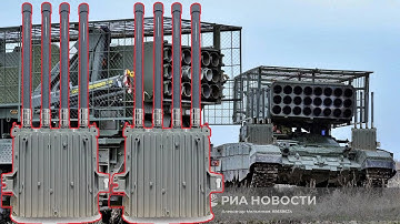 Russia Dispatches New TOS‑1A Solntsepek Flamethrowers With Upgraded Anti‑Drone Protection.