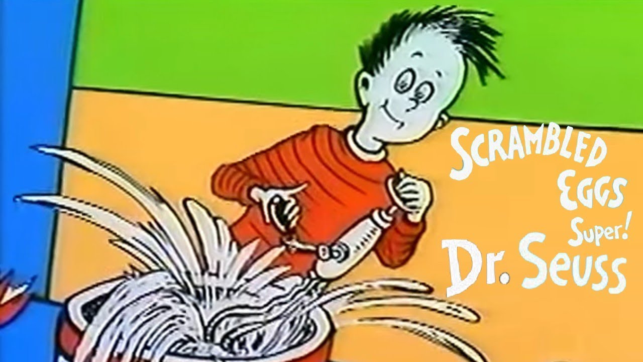 Scrambled Eggs Super 1993 Dr Seuss Animated Short Film