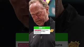 The Phoenix Suns Have Fired Head Coach Mike Budenholzer After One Season