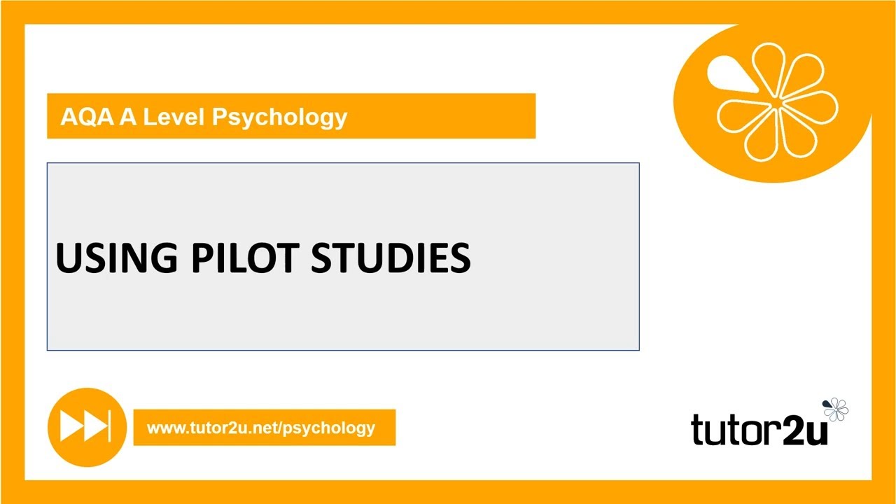 chapter 6 research methods pilot studies