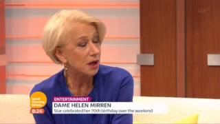 Helen Mirren Good Morning Britain 2015