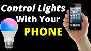 Easily Control Your Lights with Your Phone