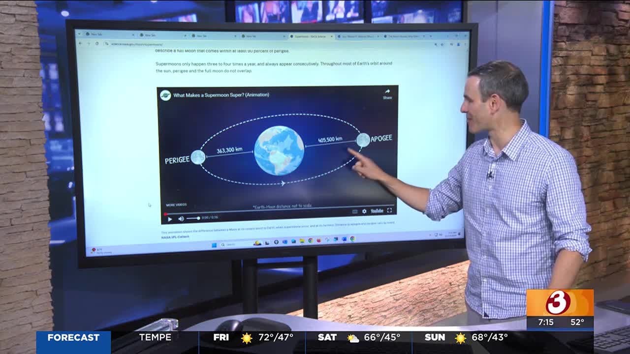 Last supermoon of the year to peak; here's how to see it - YouTube