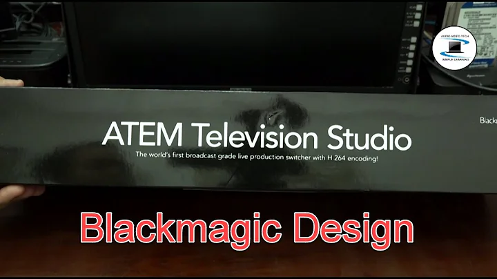 Blackmagicdesign - ATEM Television Studio : Unboxing.