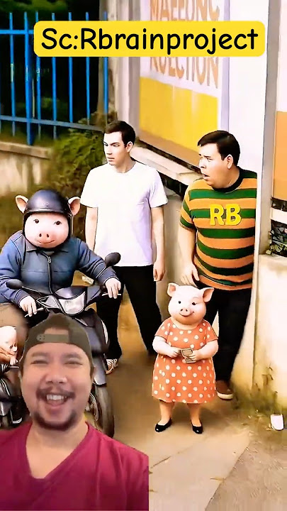Yang buang sampah di kutuk jadi piggy!!?? #funny #comedy #lucu #shortvideo #animation