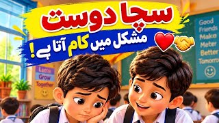 Abdullah Saghir’s True Friendship ❤️🤝 | A Heartwarming School Storyسچا دوست مشکل میں کام آتا ہے! ❤️ News