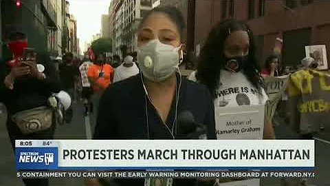 Constance Malcolm @ BLM rally and march