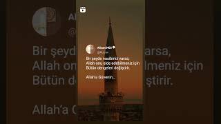 İnsanlara Güvenirsen Yolda Kalırsın Allah Güversen Yol Alırsın