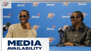 OKC Thunder Full Media Availability | Post Game vs Dallas Mavericks | April 14, 2024