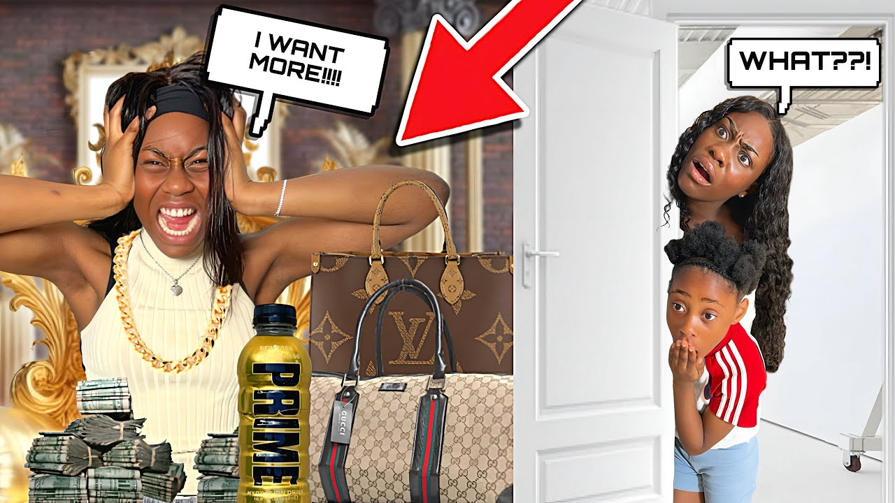 SPOILED KID Charges Up DAD'S CARD, She Lives To Regret It | TheQueensFamily