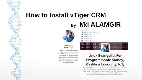 I Will Install vtiger CRM