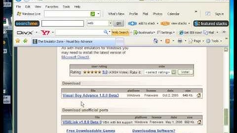 Tutorial:Where and how to download GBA emulator(VBA)