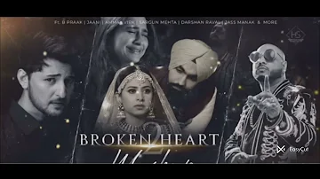 Punjabi sad song#breakup💔 mashup #heart broken mashup#b praak/ammy virk/ darshan raval....