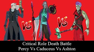 Critical Role Death battle: Taliesin Jaffe Characters