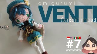 Venti Amigurumi #7  (Accessories) | Genshin Impact | ????????