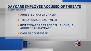 Warren County KY daycare employee accused of making threats