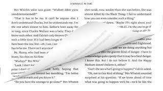 A Wrinkle in Time Chapter 12 The Foolish and the Weak Wealth
