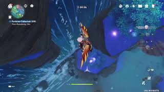 Genshin Impact - Collecting Electro particles challenge in Watatsumi island