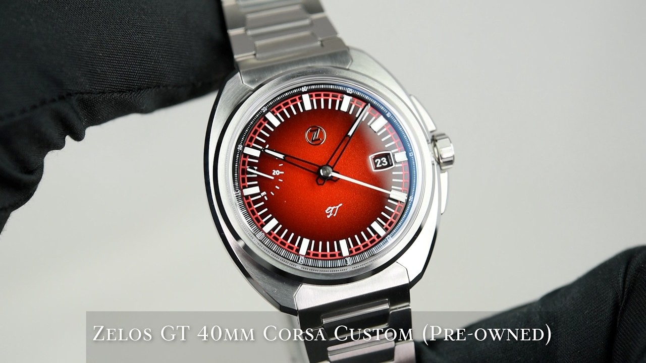 Zelos GT 40mm Corsa Custom (Pre-owned) - SeriousWatches.com
