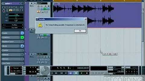 Cubase 4 - Warp Grid Part 1