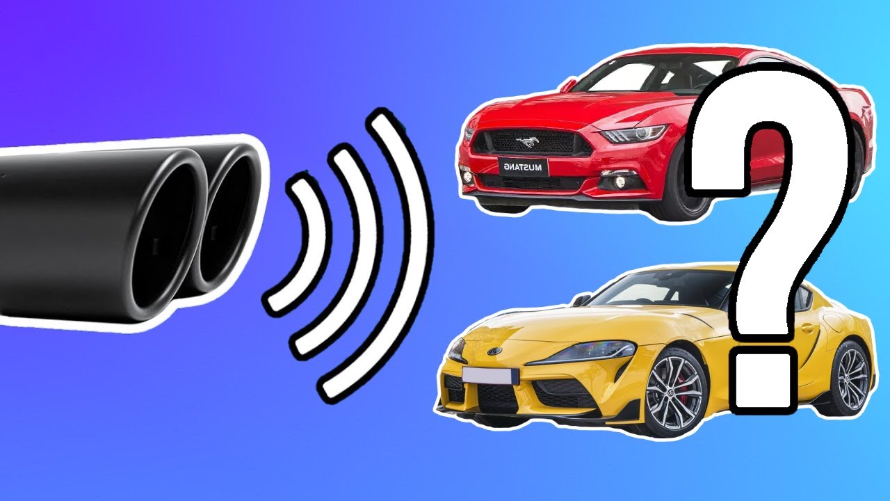 Guess the Car by the Exhaust Sound Car Quiz Challenge YouTube