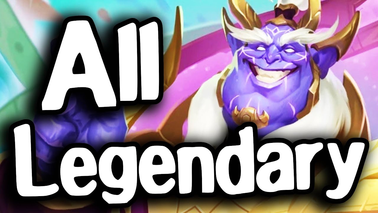 ALL LEGENDARY HEARTHSTONE DECK WINS (idk how either)