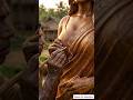 Kajal Agarwal | The Best Incarnate Wooden Sculpture ❤️ #woodcarving #woodcraft #kajalagarwal #shorts