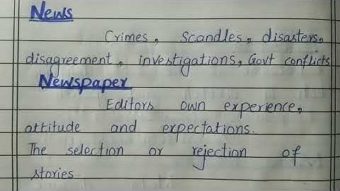 Discourse, Media Discourse , types