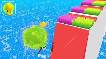 Grass Race All Levels Gameplay (iOS & Android) Walkthrough Part 12