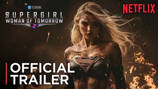 Celebrity Supergirl: Woman of Tomorrow - First Trailer | Netflix Movie - Millie Elcock  Profile