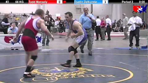 FS Qualifier 66 KG: Todd Meneely vs. Dustin DeNunz...